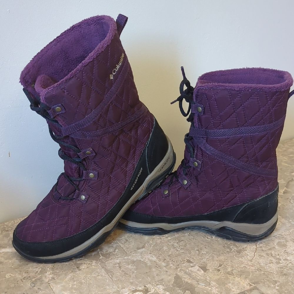Columbia Women's Purple Winter Boots